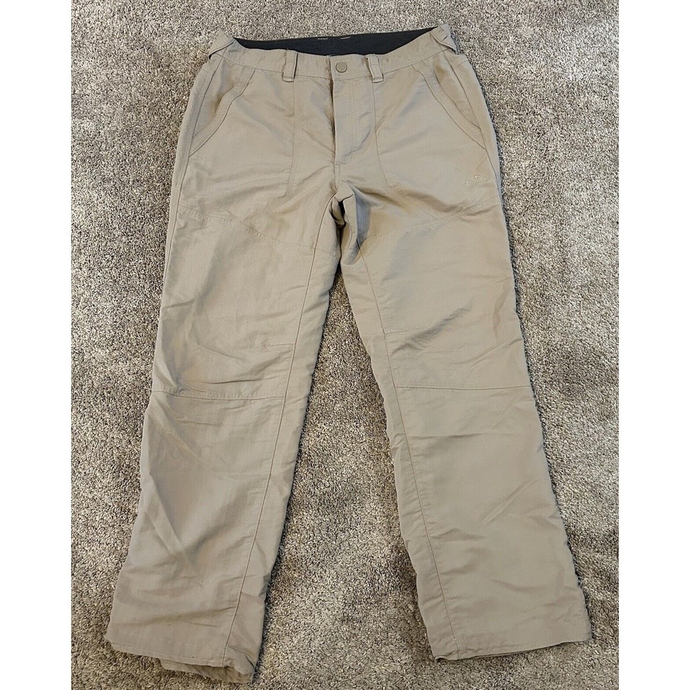 The North Face Men's Hiking Pants Khaki Size 36 Outdoor Hiking Fishing Gear